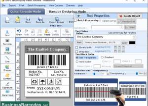 software - Design Industrial 2 of 5 Barcode 2.3 screenshot