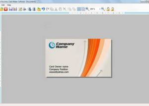 Designing Business Cards screenshot