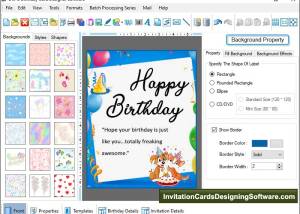 software - Designing Software for Birthday Cards 9.3.1.2 screenshot