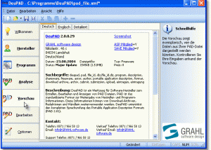 software - DeuPAD 4.0.0.402 screenshot