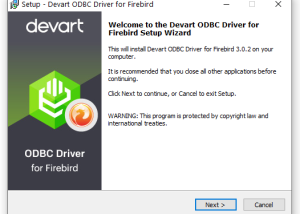 software - Firebird ODBC Driver by Devart 3.6.1 screenshot