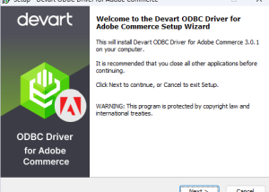 software - Magento ODBC Driver by Devart 3.0.0 screenshot