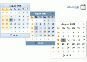 software - dhtmlxCalendar :: JavaScript DatePicker 5.0 screenshot