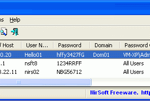 Dialupass screenshot