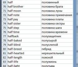 software - Dictionary Wordlist English Russian 3.0 screenshot