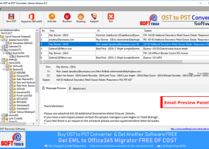 DigiCool OST to PST Converter screenshot