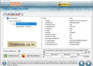 software - Digital Camera Files Recovery 6.3.1.2 screenshot