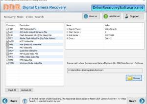 software - Digital Camera Pictures Recovery 9.8.1.2 screenshot