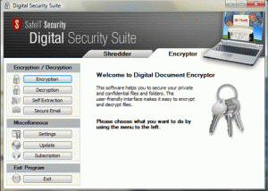 Digital Security Suite screenshot