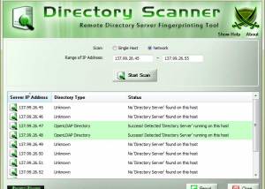 software - DirectoryScanner 5.0 screenshot