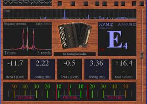 Dirk's Accordion Tuner Pro screenshot