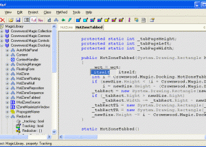 Dis# - .NET decompiler screenshot