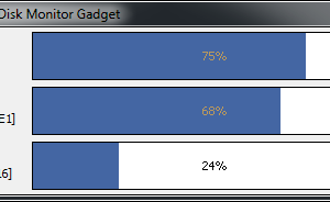 software - Disk Monitor Gadget 1.1 screenshot