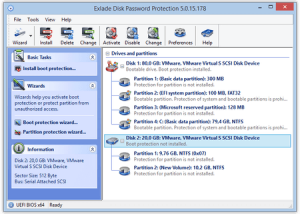 software - Disk Password Protection 5.5.1 screenshot