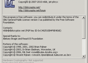 Full DiskCryptor screenshot