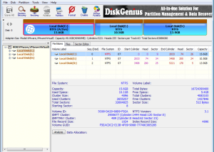 DiskGenius Free screenshot