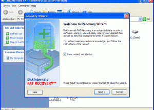 DiskInternals FAT Recovery screenshot