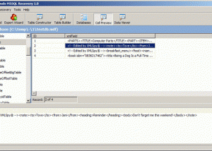 DiskInternals MSSQL Recovery screenshot