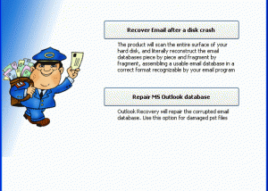 software - DiskInternals Outlook Recovery 2.4 screenshot