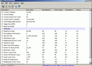 software - DiskSmartView 1.21 screenshot