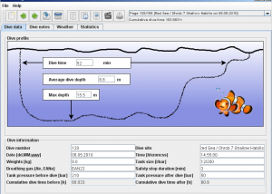 software - Dive Log Book 2.3.1 screenshot