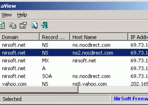 DNSDataView screenshot