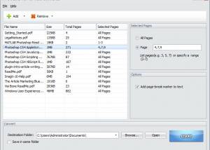 software - Docany PDF to Text Converter 1.1.6 screenshot