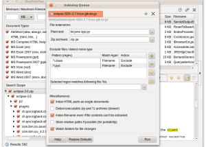 software - DocFetcher 1.1.25 screenshot