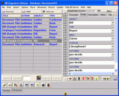 software - Document Organizer Deluxe 4.21 screenshot