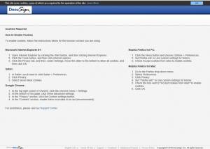 software - DocuSign for Chrome 4.4.27 screenshot