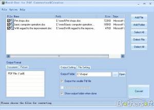 software - DOCX to PDF Converter 5.0.0 screenshot