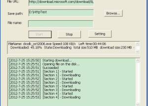 software - Dolit HttpFtp download SDK 2.5 screenshot