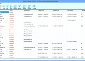 software - Domain Whois Checker 1.0.2 screenshot