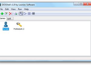 software - DOSShell 1.9 screenshot