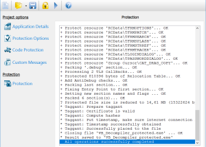 software - DotFix NiceProtect 7.3 screenshot