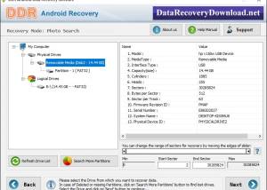 Download Android Data Recovery Software screenshot