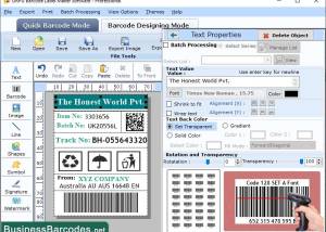 software - Download Code 128 SET A Barcode Maker 5.5.6.8 screenshot
