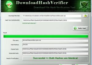 software - Download Hash Verifier 6.0 screenshot
