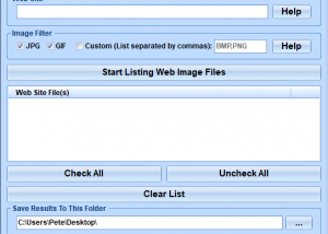 Download Images On Web Sites Software screenshot