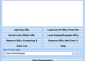 Download Multiple Web Files Software screenshot