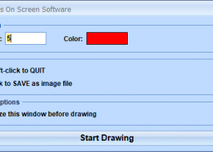 software - Draw Lines On Screen Software 7.0 screenshot