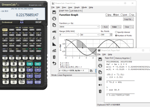 Full DreamCalc Graphing Edition screenshot