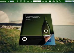 software - Dreamy theme for 3D Flip eBook 1.0 screenshot