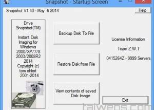 Full Drive Snapshot screenshot