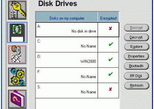 software - DriveCrypt Plus Pack 3.9 screenshot