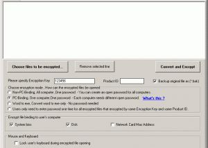 software - DRMsoft Word to EXE Converter 7.0 screenshot