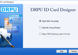 Full DRPU ID Card Designer Corporate screenshot