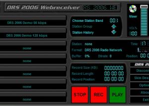 DRS 2006 Webreceiver screenshot