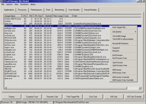 DTaskManager screenshot