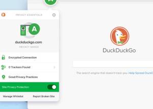 Full DuckDuckGo Privacy Essentials for Chrome screenshot